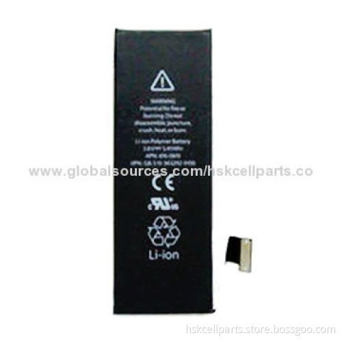 Brand-new OEM Li-ion Battery Repair Part for iPhone 5, 3.8V, 1440mAh